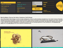Tablet Screenshot of craftanddesign.com